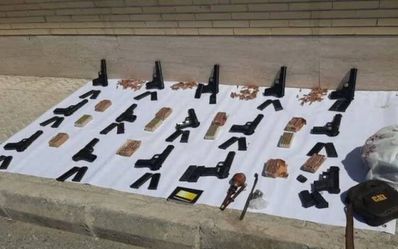 انهدام باند قاچاق سلاح و مهمات در جنوب کرمان